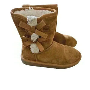 Koolaburra By Ugg Child Victoria Short Boots in Chestnut 13
